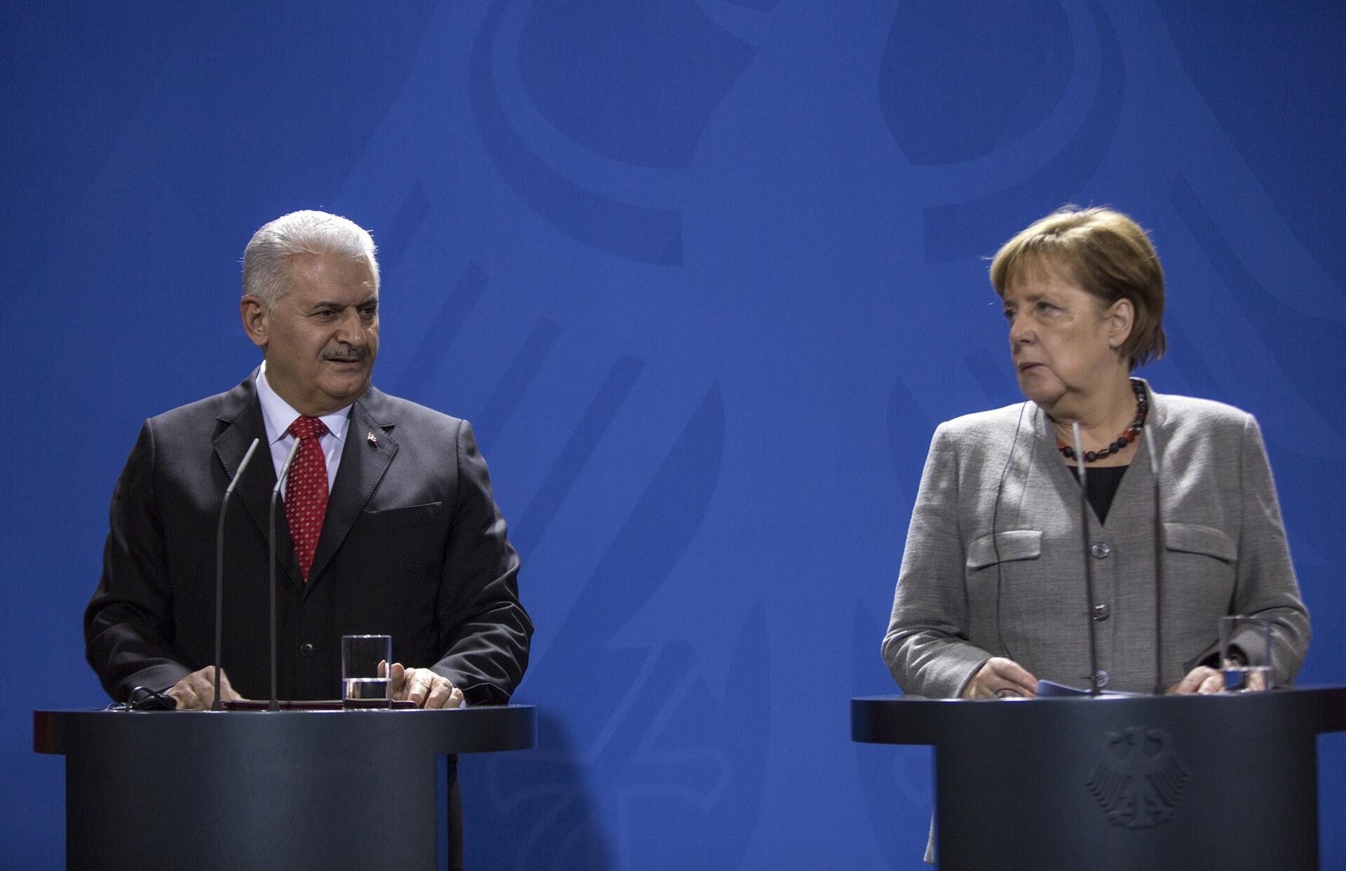Turkey, Germany vow to improve strained ties following Merkel-Yıldırım meeting