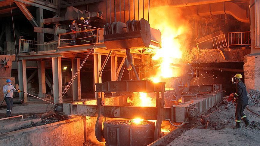 Turkey’s crude steel production rises in first five months