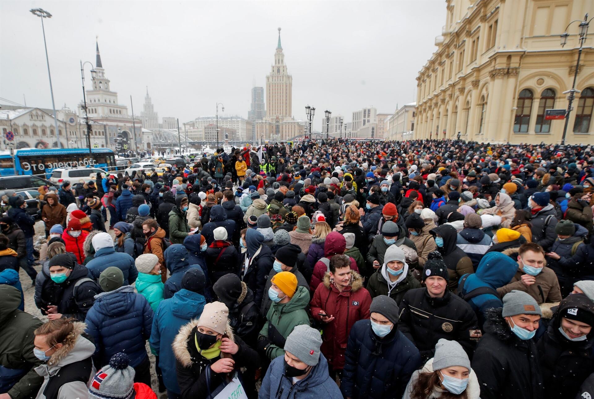Протесты в современной России