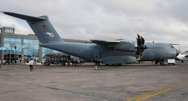 Turkish military plane evacuates Somalia bomb victims
