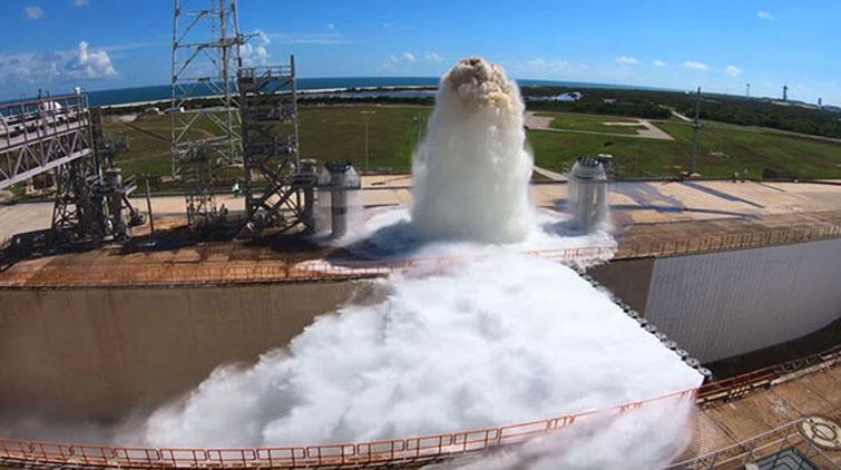 NASA geliştirdi 1 milyon 703 bin litre su kullanıldı