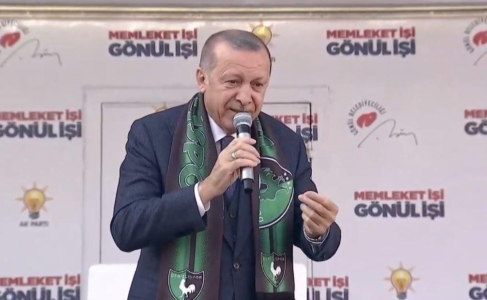 Son dakika Cumhurbaşkanı Erdoğan'dan Denizli'de dikkat çeken mesajlar