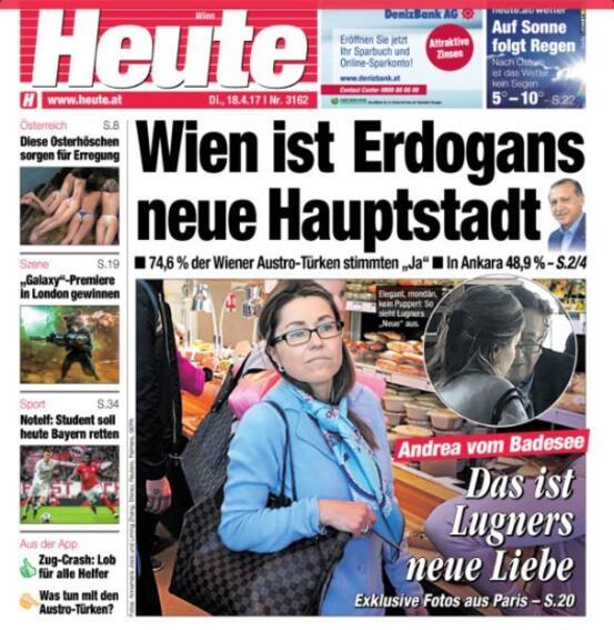 Avusturya gazetesi: Erdoğanın yeni başkenti Viyana