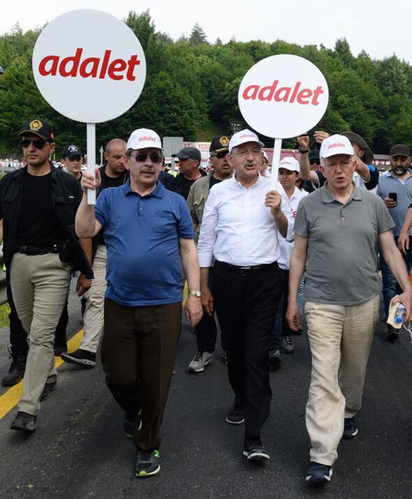 Kılıçdaroğlu Adalet Yürüyüşünün 12. gününde... İşte yürüyüşten fotoğraflar