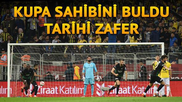 Akhisarspordan tarihi zafer Fenerbahçeyi devirip kupayı aldılar