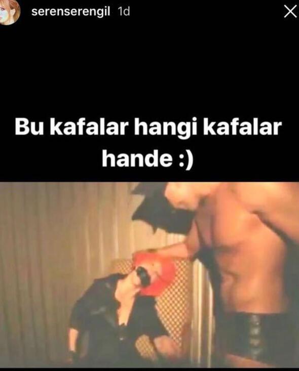 Hande Yener, Instagramda Seren Serengilin üstsüz fotoğrafını paylaşınca ortalık karıştı