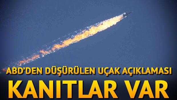 US Secretary of explanation about the Russian aircraft dropped from Bakanlığ'n