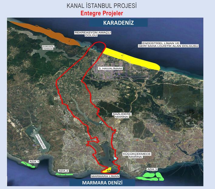 Kanal İstanbul için büyük gün bugün Detaylar belli oldu