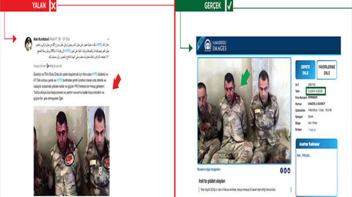 PKKnın yalanı ortaya çıktı AAnın ödüllü fotoğrafını kullandılar