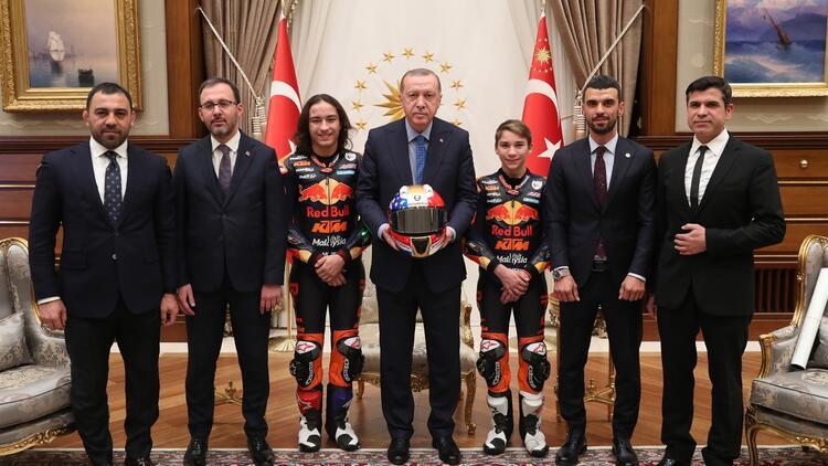 Cumhurbaşkanı Erdoğan'a sürpriz hediye
