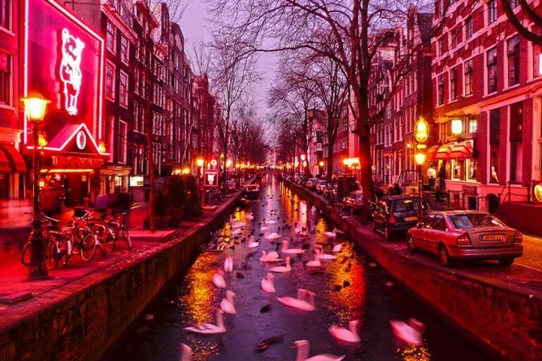 Özgürlükler şehri: Amsterdam