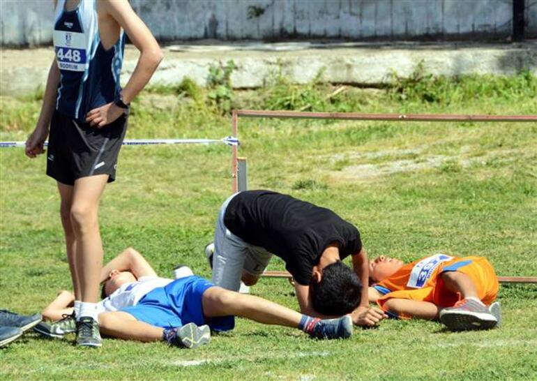 Bodrum’da atletizm skandalı