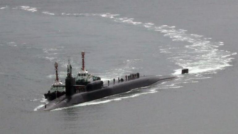 ABDnin nükleer denizaltısı Kore kıyısına ulaştı... Kuzey Koreden büyük tatbikat