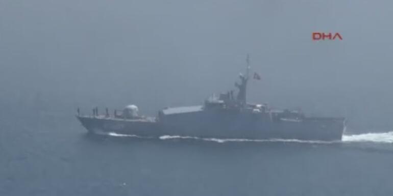 Son dakika: Kilyos açıklarında Rus savaş gemisi kargo gemisiyle çarpıştı