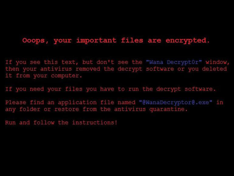 WanaCrypt0r 2.0 Türkiyeyi de vurdu İşte siber saldırının çaresi...
