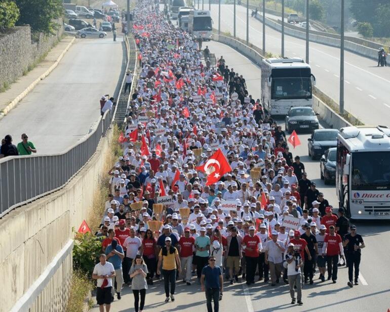 Kılıçdaroğlu, Adalet Yürüyüşünün 15. gününde