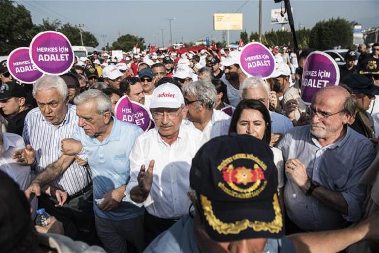 Adalet Yürüyüşünün 19. gününde Kılıçdaroğlundan provokasyon uyarısı