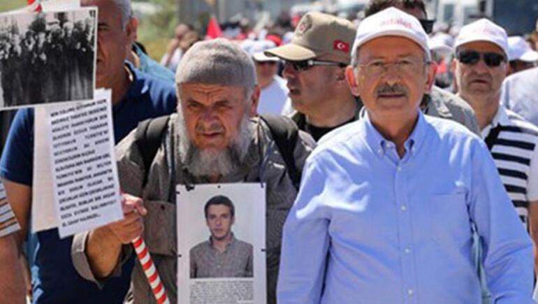 Kılıçdaroğlu ile İstanbula yürüyen Veysel Kılıçtan gözaltı açıklaması