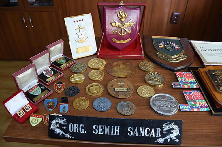 Sancar’ın madalya ve şiltleri Harbiye’deki askeri müzede