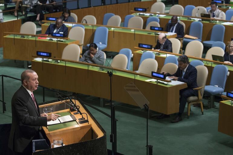 Erdoğandan BM Genel Kurulunda kritik mesajlar