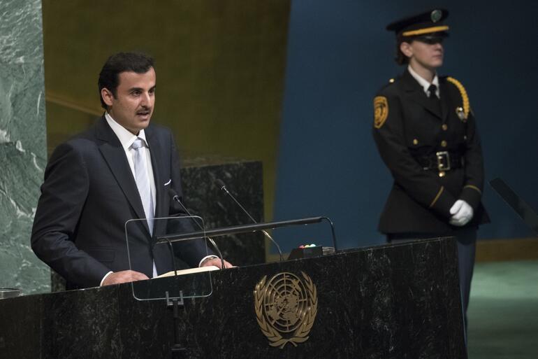 Katar Emiri Al Sani: Katarın hemen diz çökeceğini sandılar