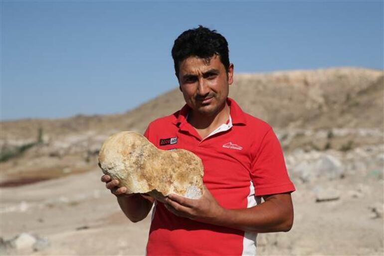 Keçi çobanı Kayseride buldu... 6 milyon yıllık