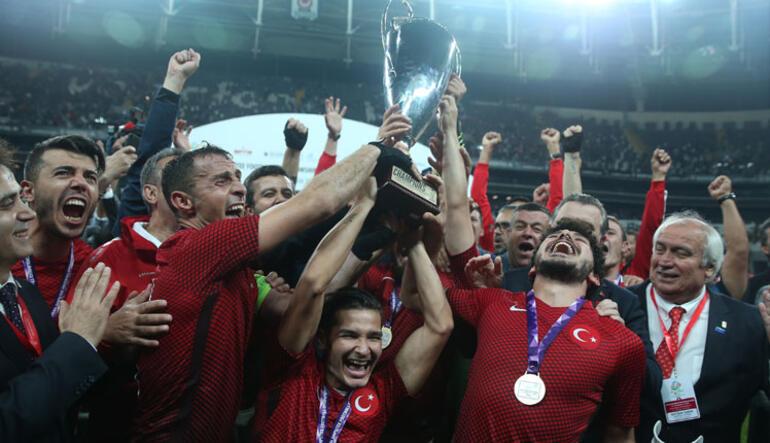 Millilerimiz tarih yazdı Avrupa şampiyonu Türkiye...