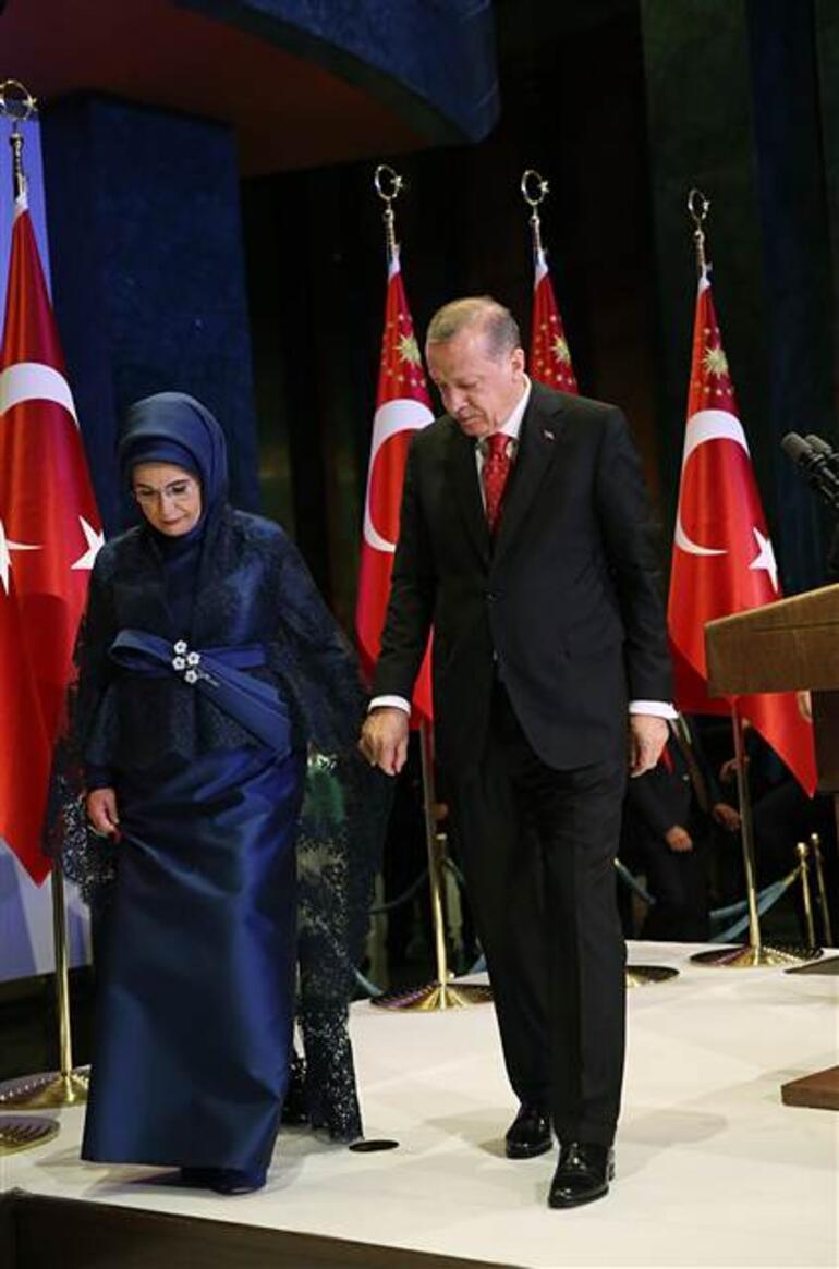 Erdoğan 29 Ekim resepsiyonunda konuştu... Ödülleri açıkladı...