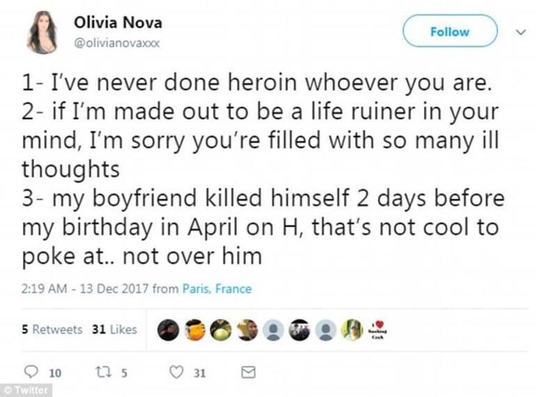 Ünlü porno yıldızı Twitter mesajından sonra ölü bulundu
