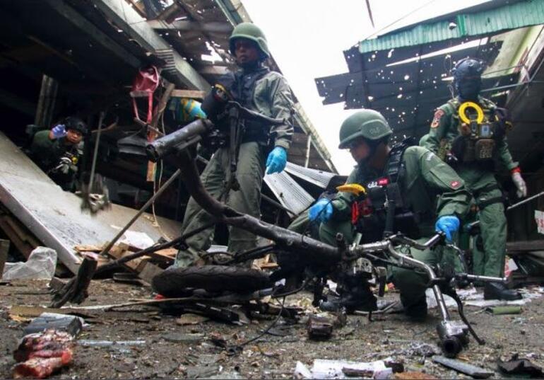Domuz tezgahına bombalı saldırı: 3 ölü