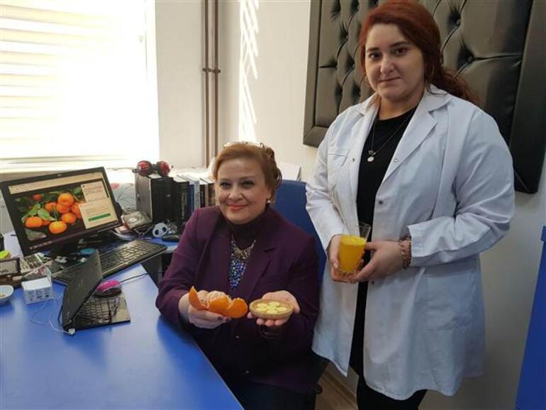 Türk doktordan müthiş buluş Mandalina kabuğundan ürettiler