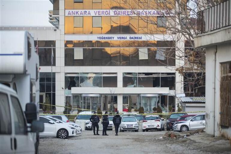 Son dakika... Ankaradaki vergi dairesindeki patlamayla ilgili flaş açıklama