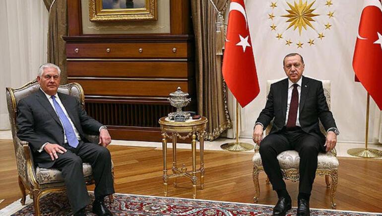 Son dakika... Erdoğan-Tillerson görüşmesi 3 saat 15 dakika sürdü
