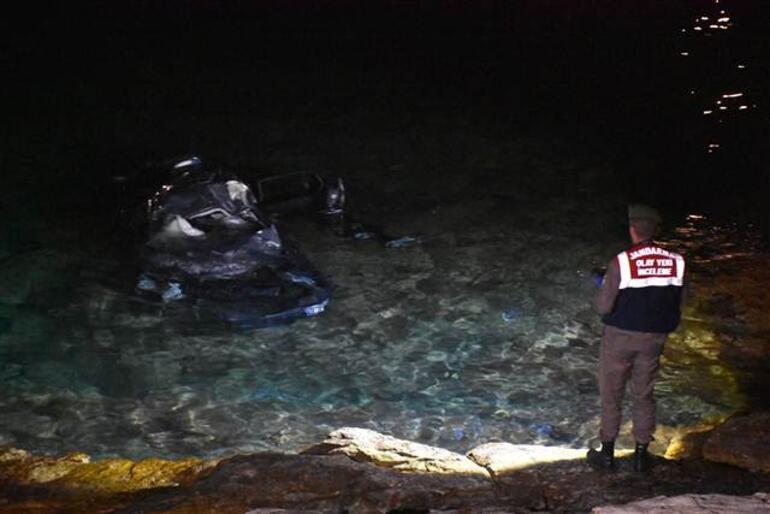 Bodrumu sarsan ölüm.... Belediye başkan yardımcısı maç sonrası aracıyla denize uçtu