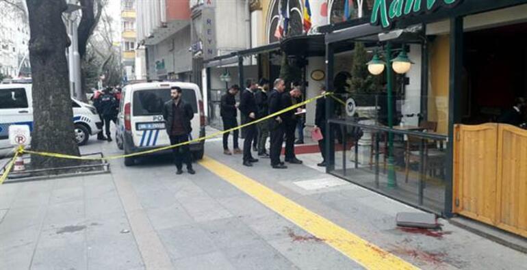 Ankarada silah sesleri Otel önünde çatışma çıktı...