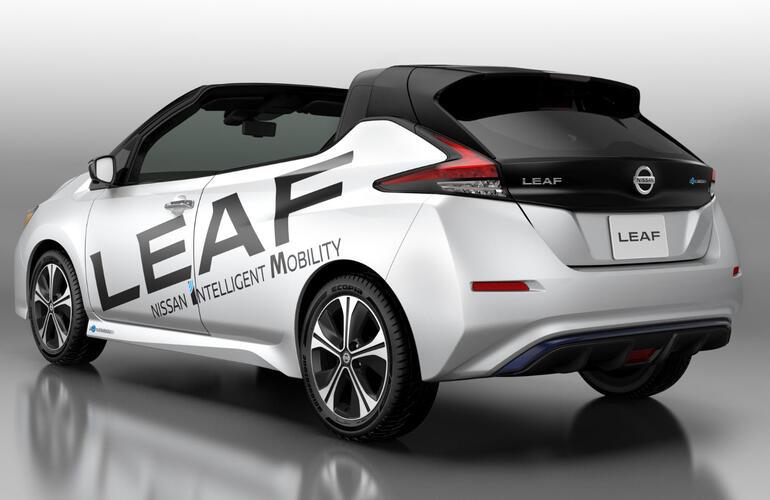 Nissandan üstü açılır yepyeni otomobil: Nissan LEAF