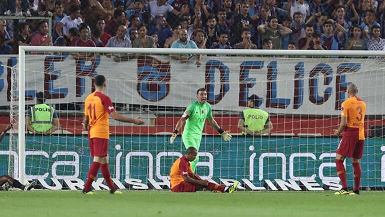Trabzonspor evinde Galatasarayı dağıttı 4-0...