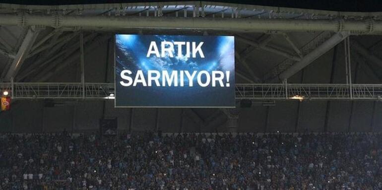 Trabzonspordan Galatasaraya gönderme Artık...
