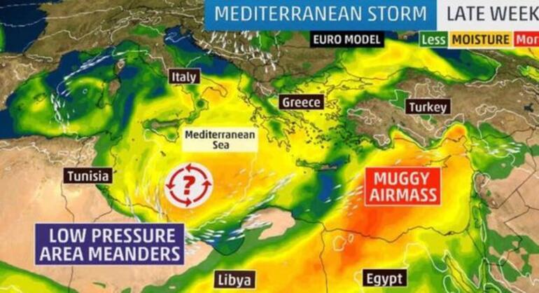 Nadir Akdeniz fırtınası geliyor