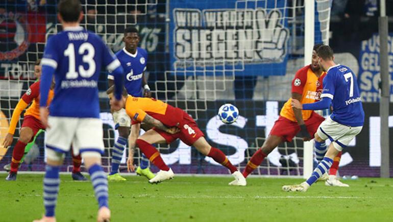 Galatasaray deplasmanda Schalkeye yenildi