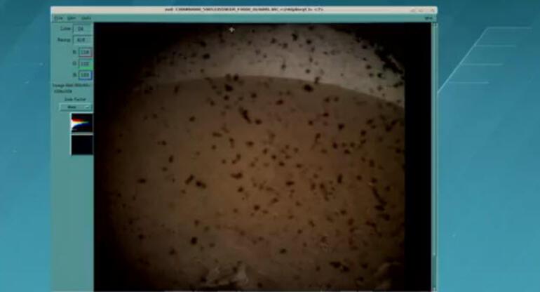 Son dakika... NASAnın Insight uzay aracı Marsa resmen ayak bastı