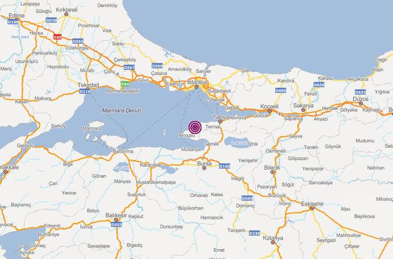 Son dakika... Marmarada korkutan deprem