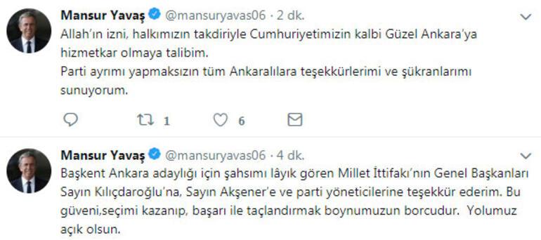 Son dakika.. CHPnin Ankara adayı Mansur Yavaş oldu