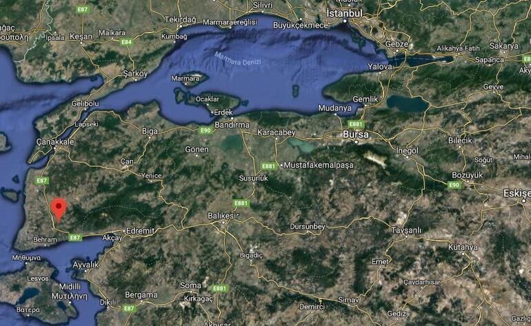 Son dakika.. Çanakkalede korkutan deprem İstanbul, İzmir ve Bursada hissedildi