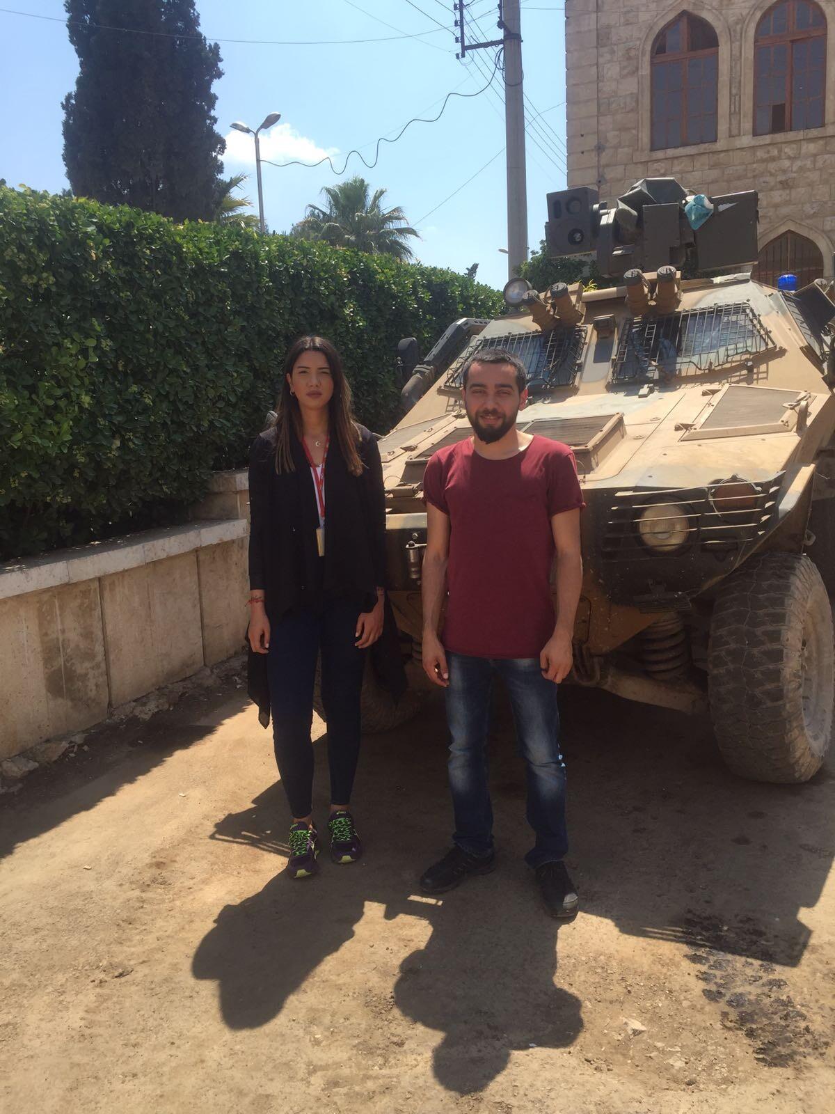 CNN Türk ekibi Afrin'de