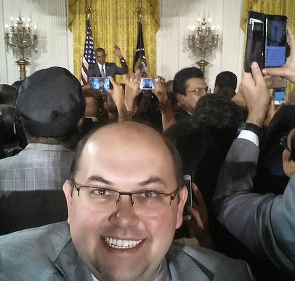 'Darbeci'den Beyaz Saray'da selfie