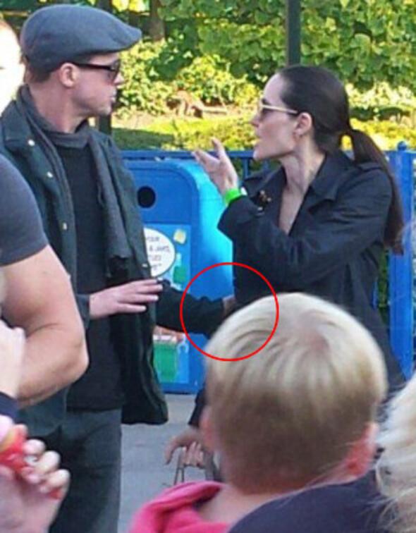Ünlü çift Angelina Jolie ve Brad Pitt herkesin içinde böyle kavga etmiş