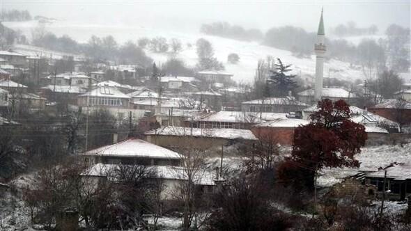 Kırklareli’de kar yağışı başladı