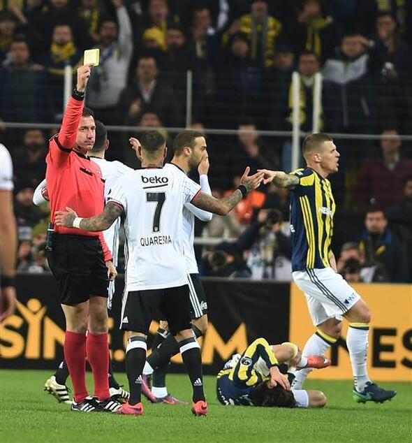 Fenerbahçe-Beşiktaş maçının fotoğrafları