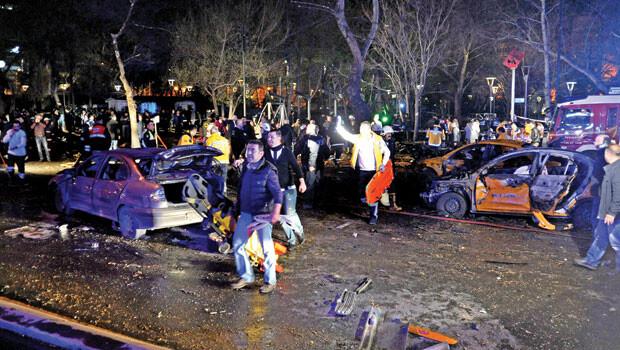 Kızılay'da bombalı saldırı: 34 ölü, 125 yaralı